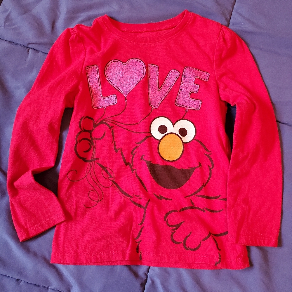 Kids 4T Long-sleeve Elmo Shirt